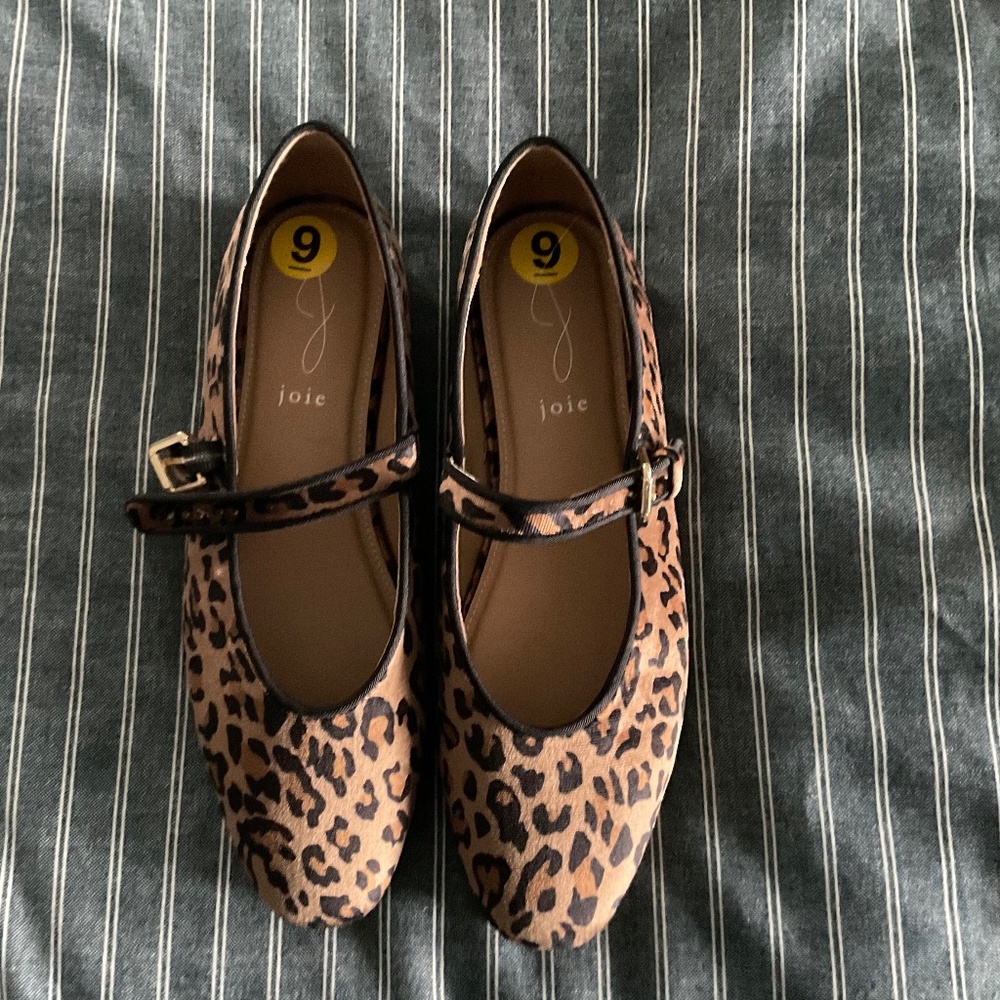 Joie Mary Jane Ballet Flats Size 9